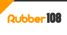 Rubber108 Logo